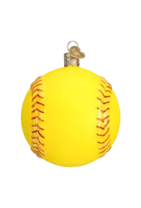 Old World Christmas Softball Ornament