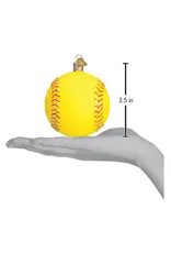 Old World Christmas Softball Ornament