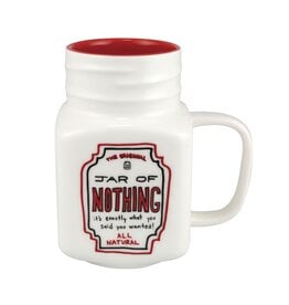 Enesco Jar of Nothing Mug