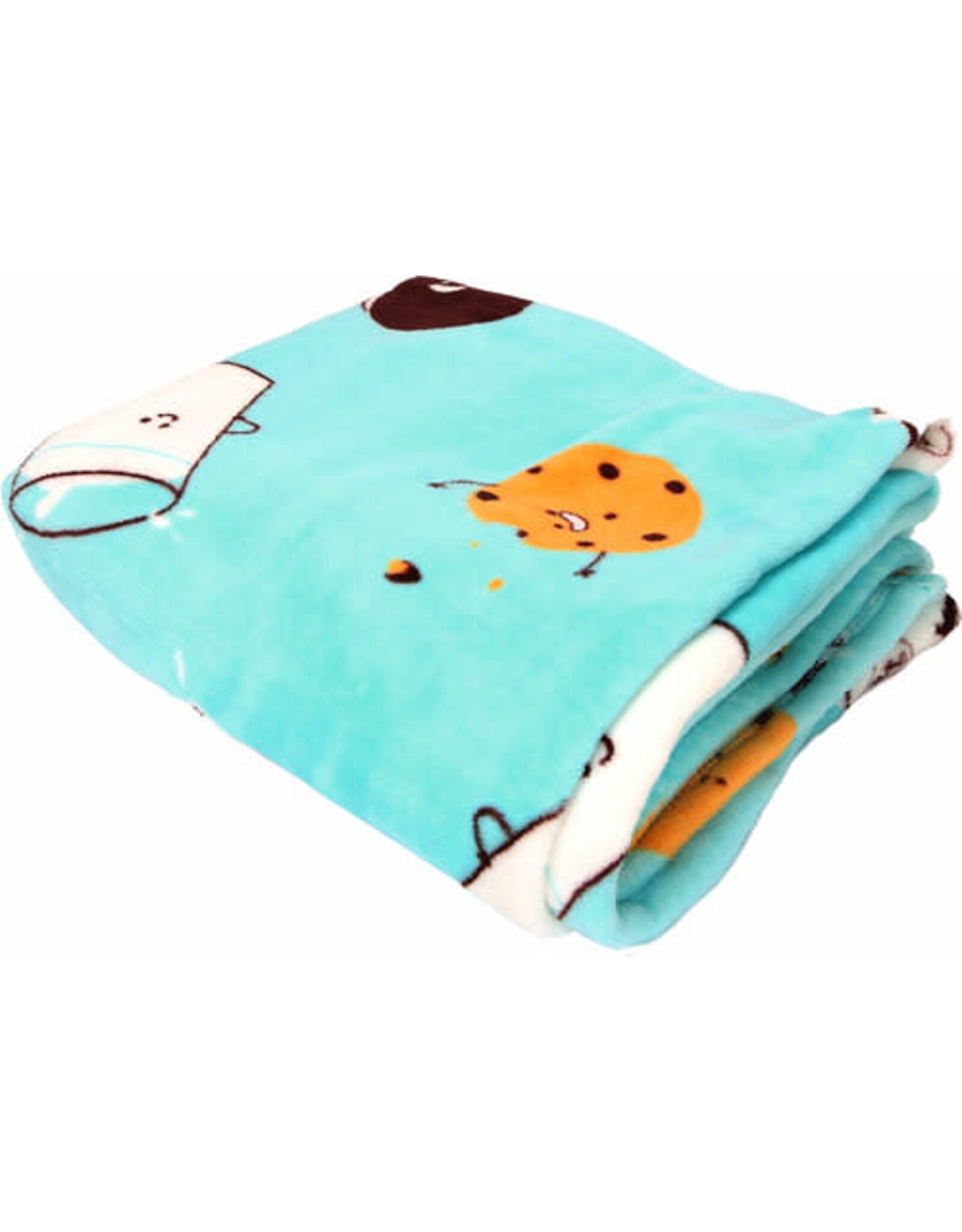 PGC Milk & Cookies Plush Blanket with Bag
