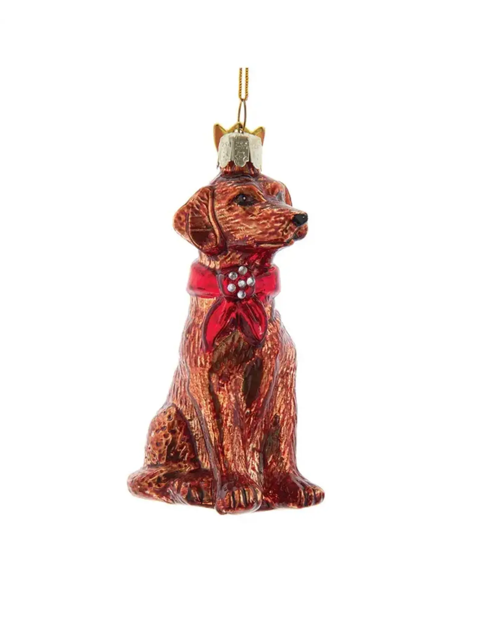 Kurt S. Adler Brown Chocolate Labrador Retriever  Ornament