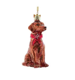 Kurt S. Adler Brown Chocolate Labrador Retriever Ornament