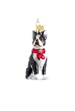 Kurt S. Adler Boston Terrier with Bandana Ornament