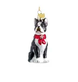 Kurt S. Adler Boston Terrier with Bandana Ornament