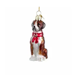 Kurt S. Adler Boxer with Bandana Ornament