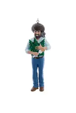 Kurt S. Adler Bob Ross with Happy Trees Ornament