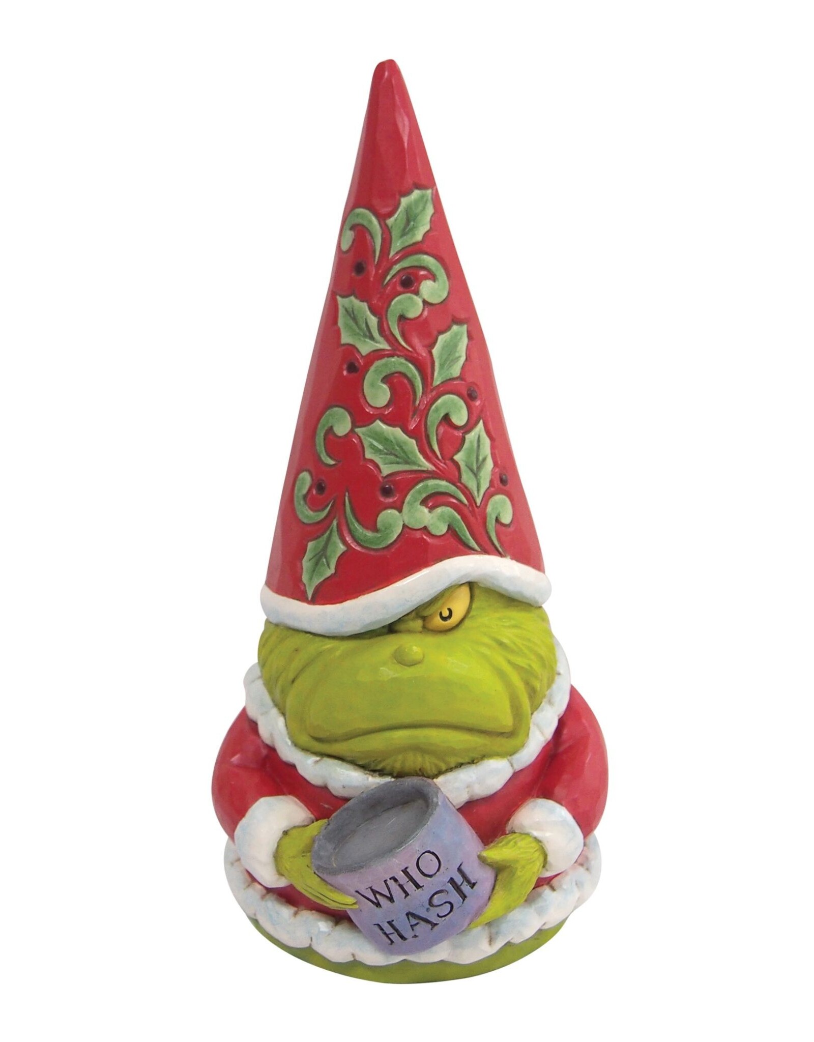 Jim Shore Grinch Gnome with Who Hash