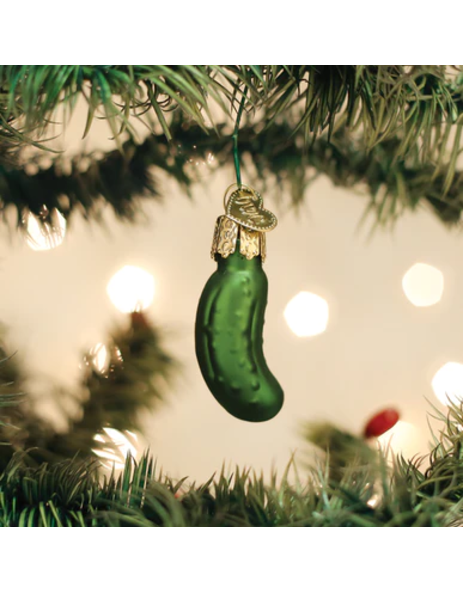 Old World Christmas Mini Pickle Ornament