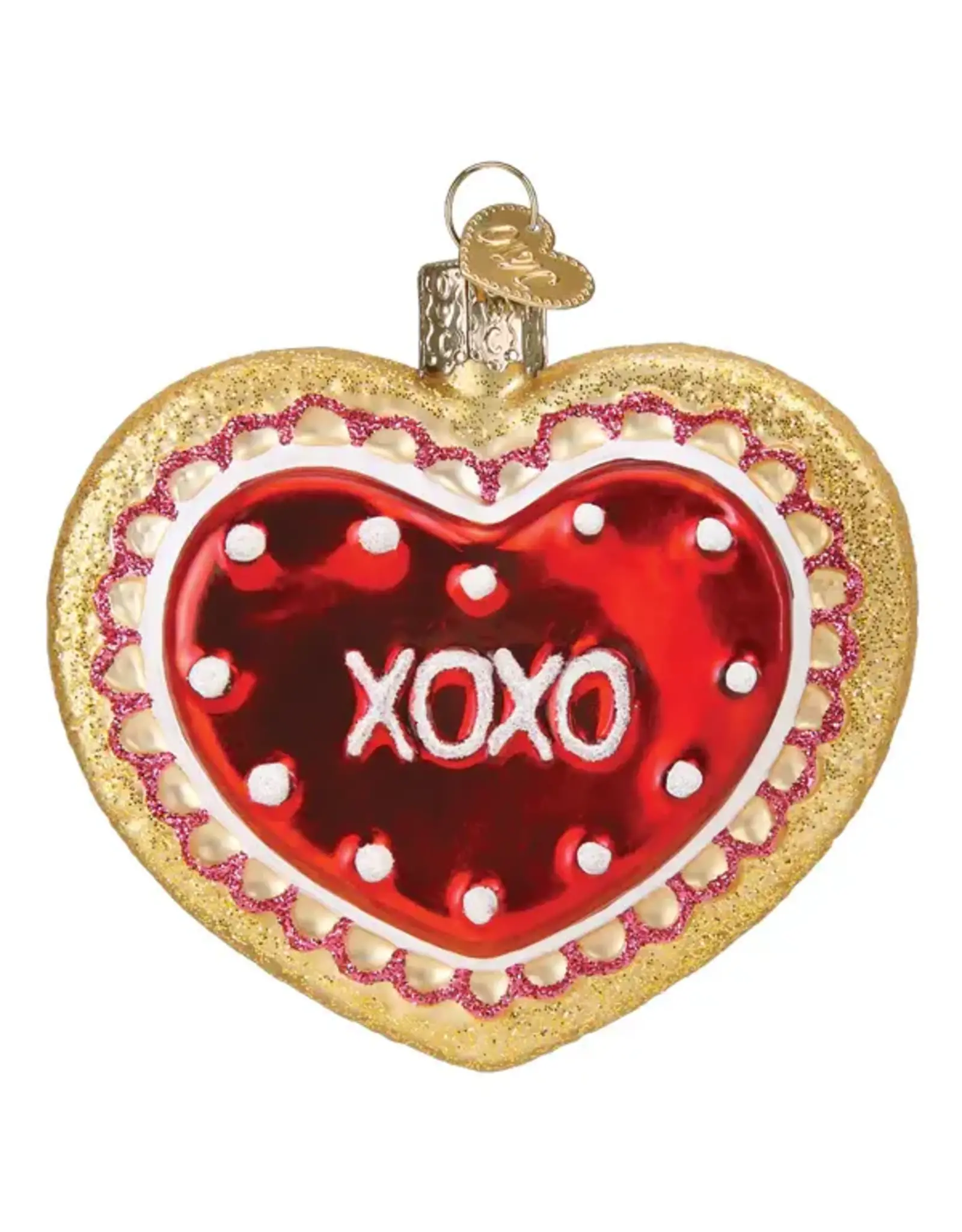 Old World Christmas Heart Cookie Ornament
