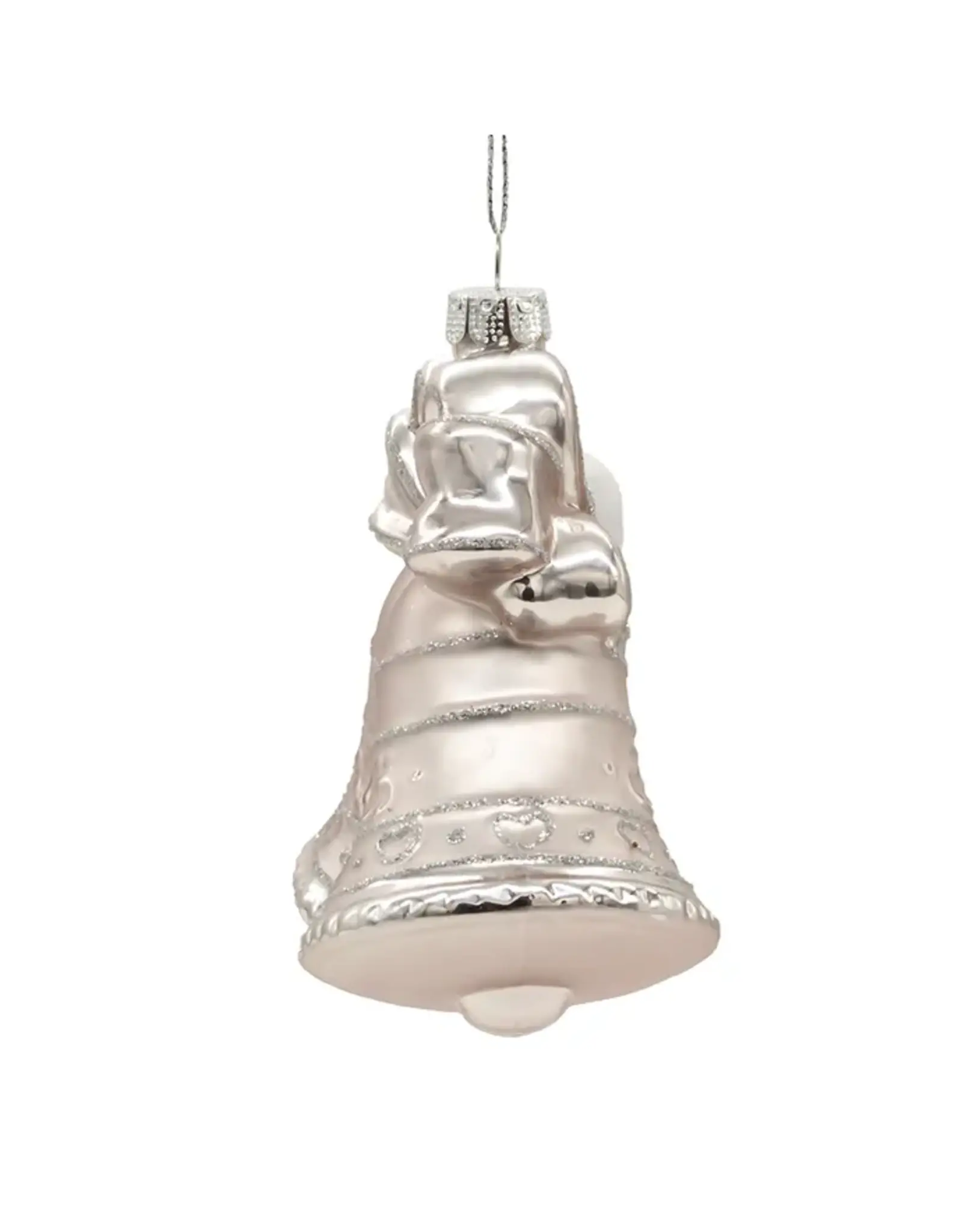 Kurt S. Adler 10th Anniversary Bells Glass Ornament