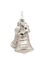 Kurt S. Adler 10th Anniversary Bells Glass Ornament