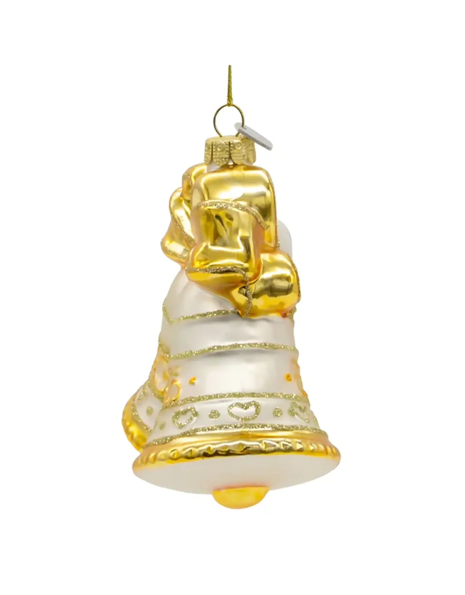 Kurt S. Adler 50th Anniversary Bells Glass Ornament