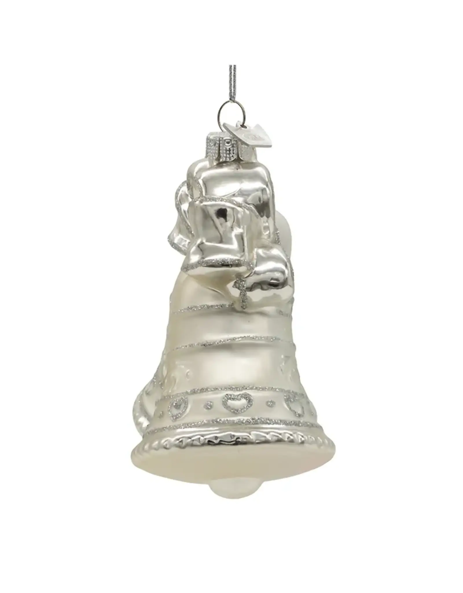 Kurt S. Adler 25th Anniversary Bells Glass Ornament