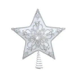 Kurt S. Adler Rhinestone Cowgirl Star Tree Topper