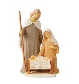 Enesco Foundations Silent Night Nativity