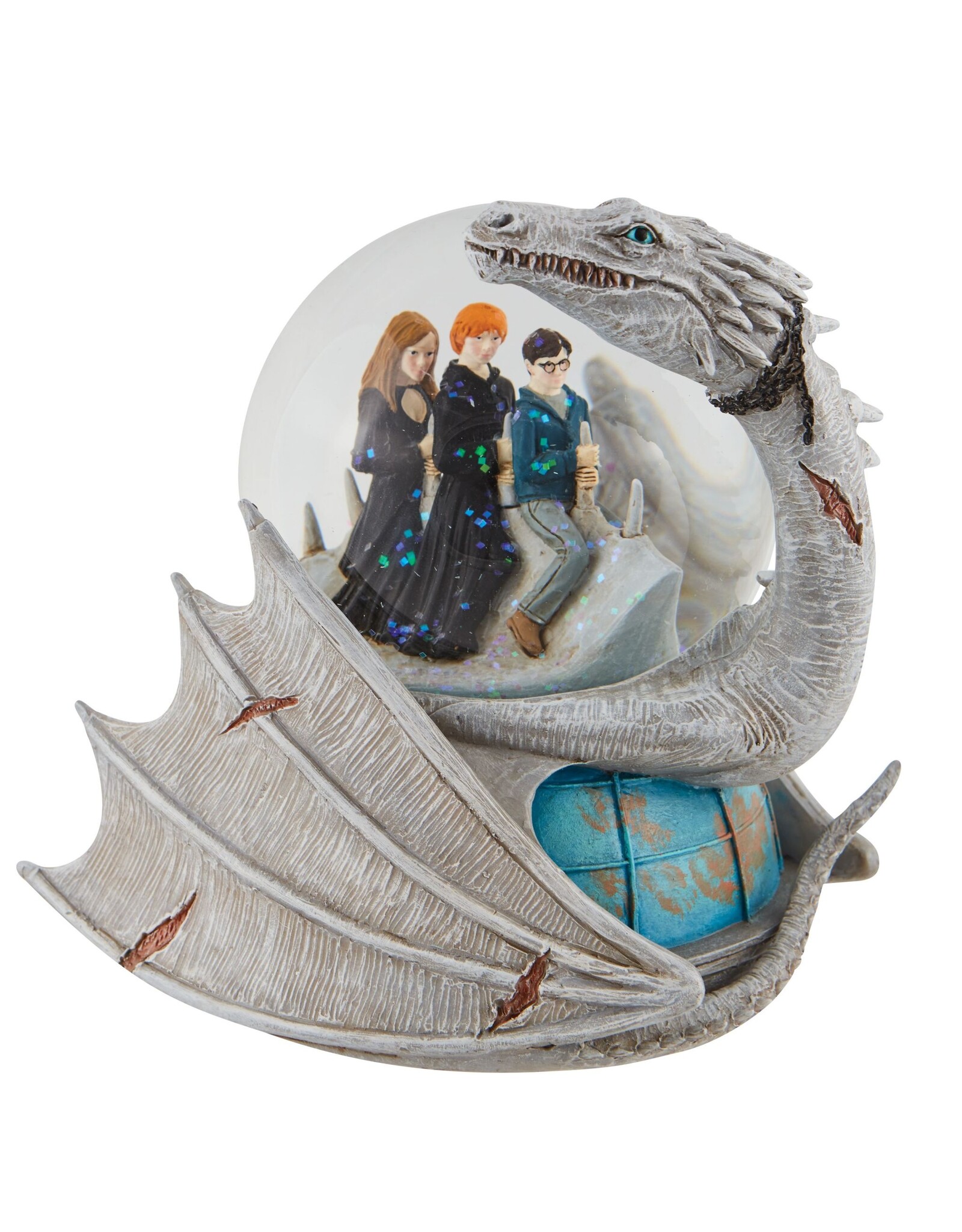 Enesco Ukrainian Ironbelly Dragon Snow Globe