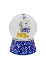 Kurt S. Adler Hanukkah Dreidel Musical Snow Globe