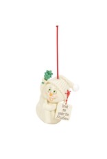 Enesco Drink Me Under the Mistletoe Snowpinion Ornament