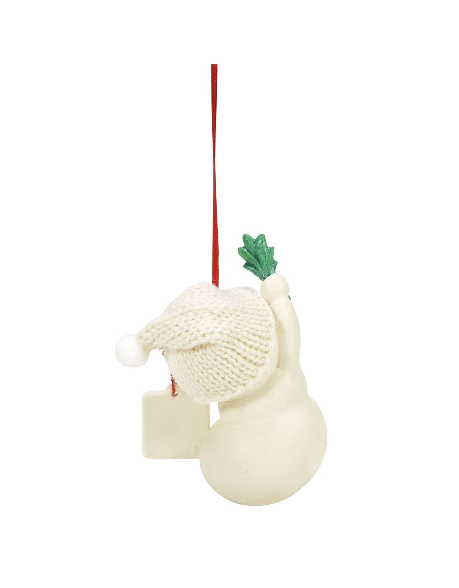 Enesco Drink Me Under the Mistletoe Snowpinion Ornament