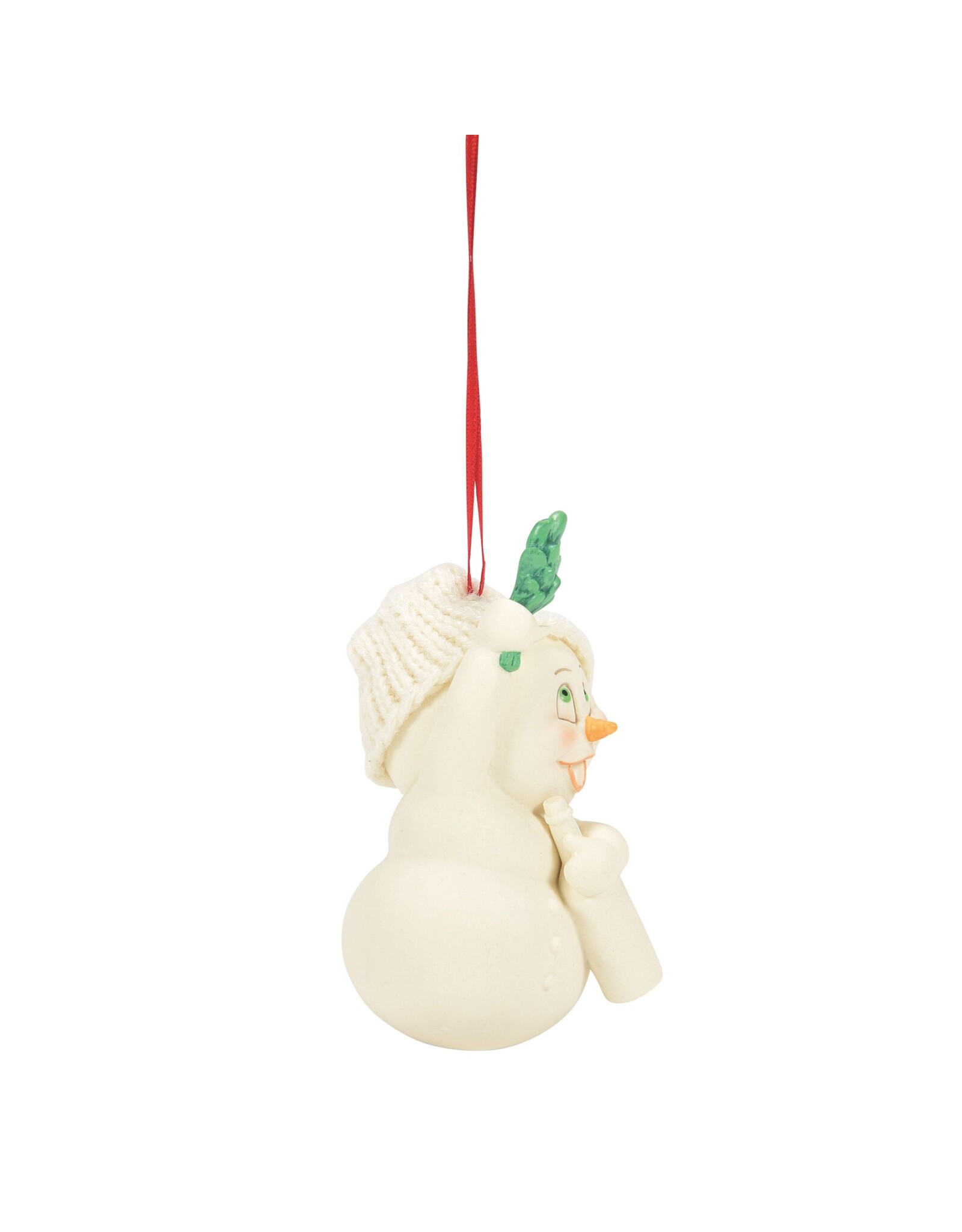 Enesco Drink Me Under the Mistletoe Snowpinion Ornament