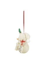 Enesco Drink Me Under the Mistletoe Snowpinion Ornament