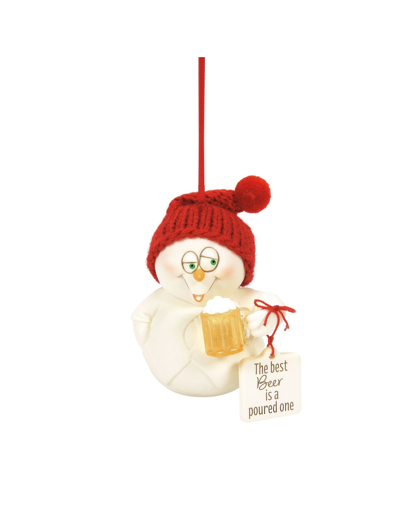 Enesco Best Beer Snowpinion Ornament