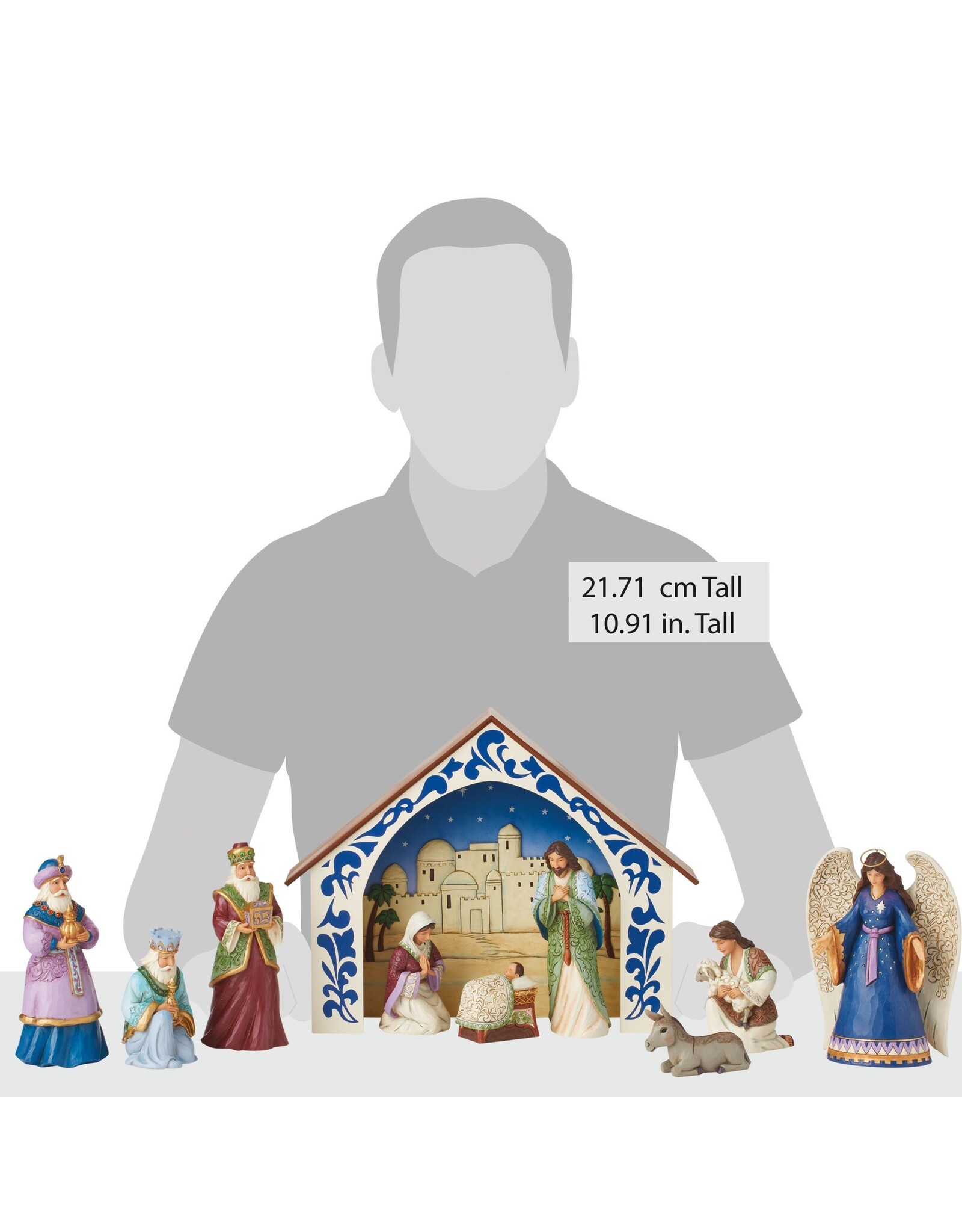 Jim Shore The Reason for the Season 10 pc Nativity