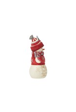 Jim Shore Bundled Up Tight Nordic Noel Snowman