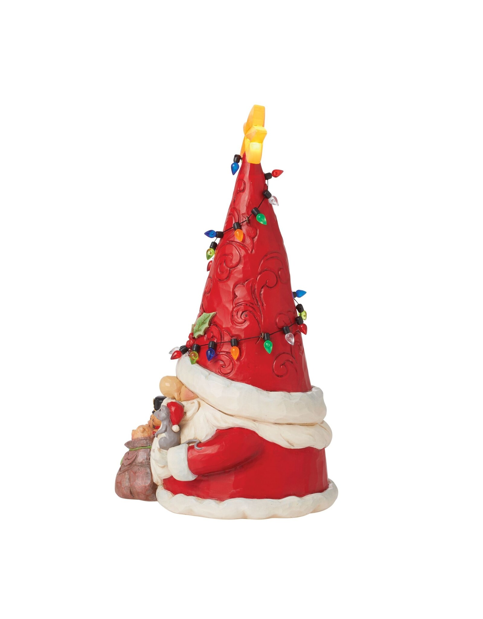 Jim Shore Watts Up? Santa Gnome