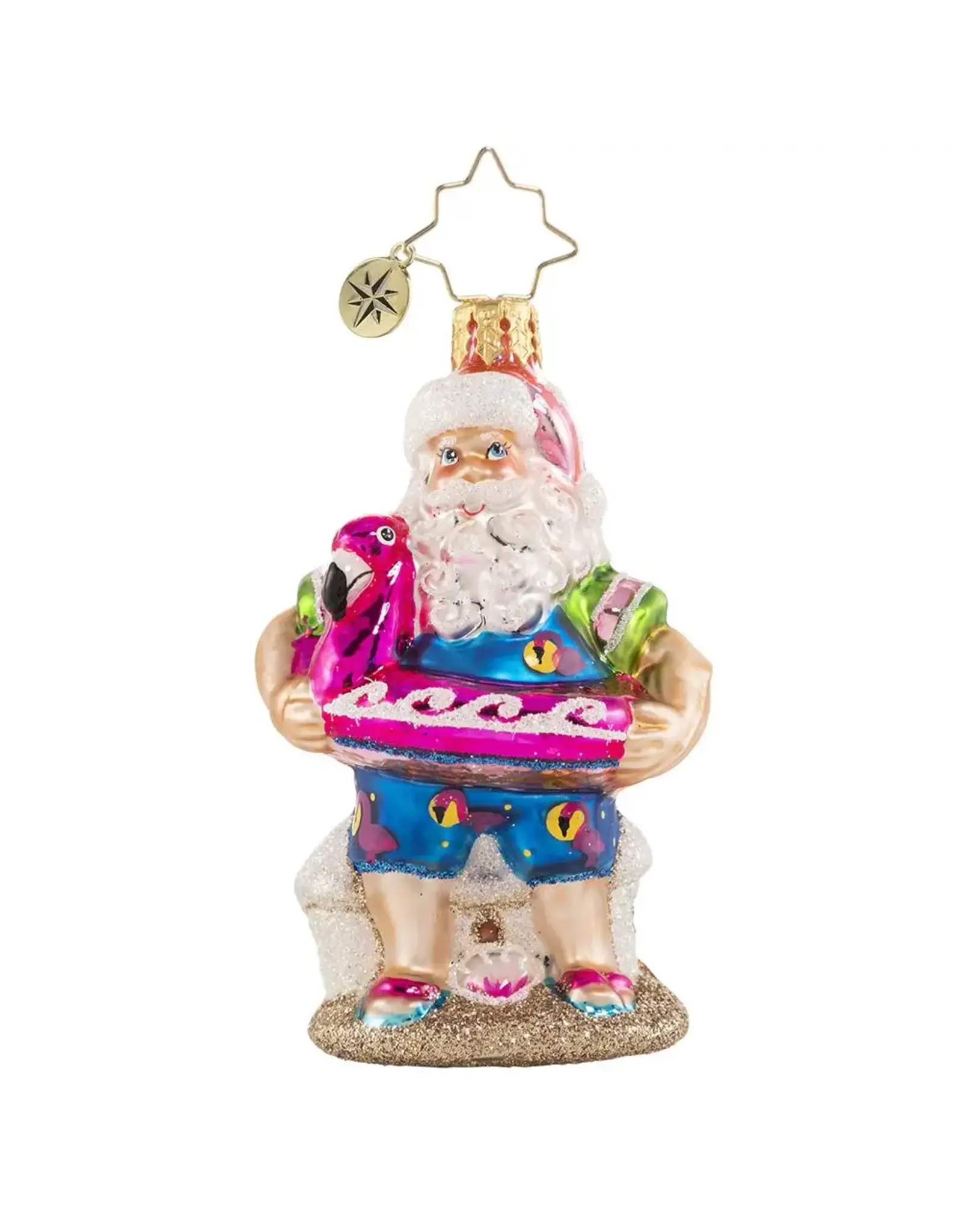 Radko Out of Office Santa Gem