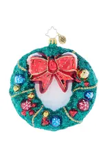 Radko Enchanted Evergreen Wreath