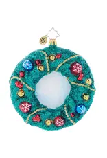 Radko Enchanted Evergreen Wreath