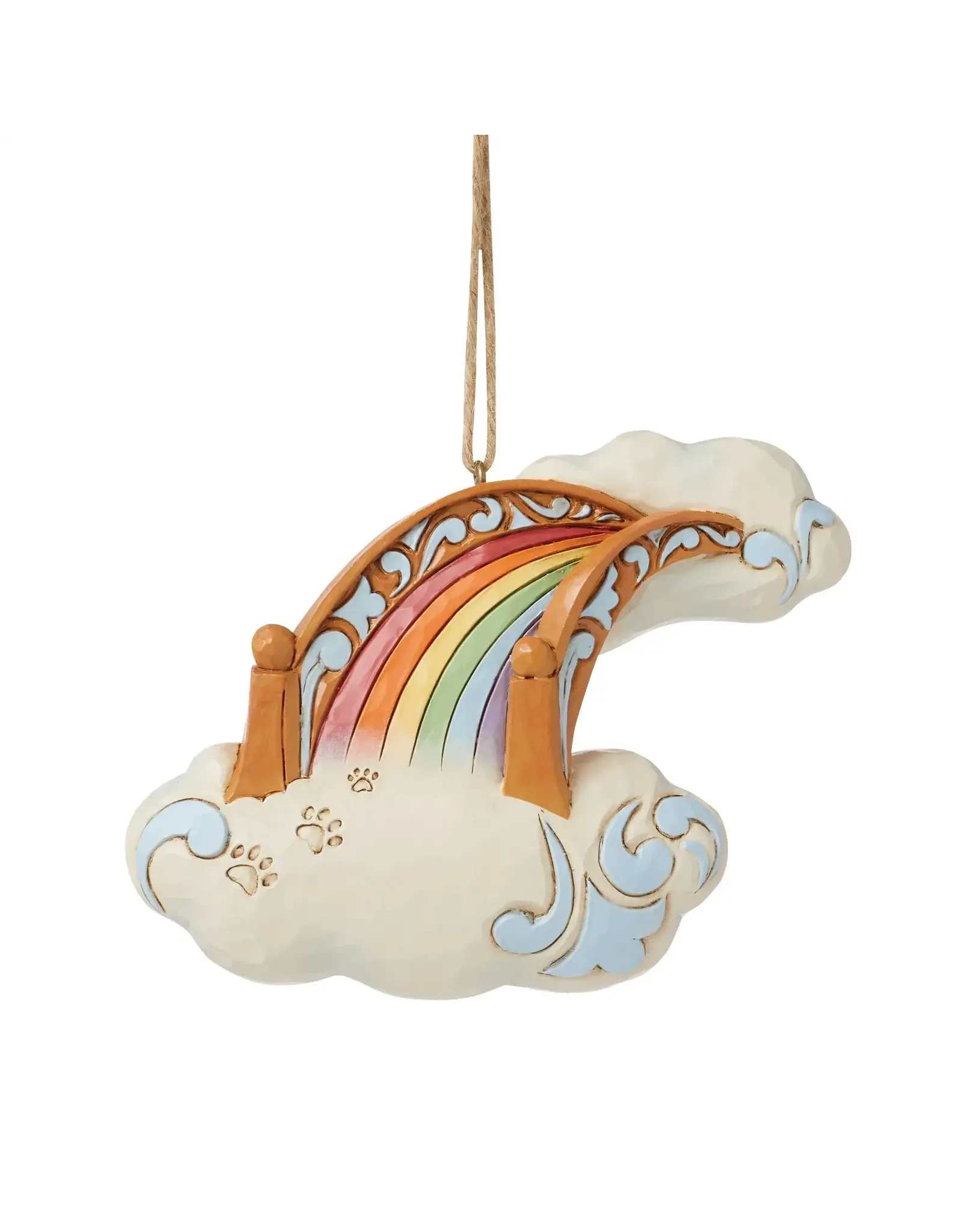 Jim Shore  Pet Rainbow Bridge Ornament