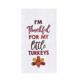 C&F/Gallerie II Little Turkey Flour Sack Kitchen Towel