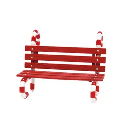 Department 56 Peppermint Bench