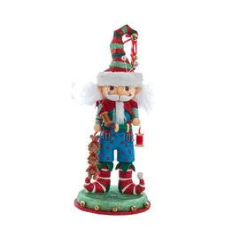 Kurt S. Adler Elf with Teddy Bear Nutcracker