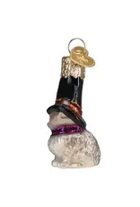 Old World Christmas Mini Witch Cat Gumdrop Ornament