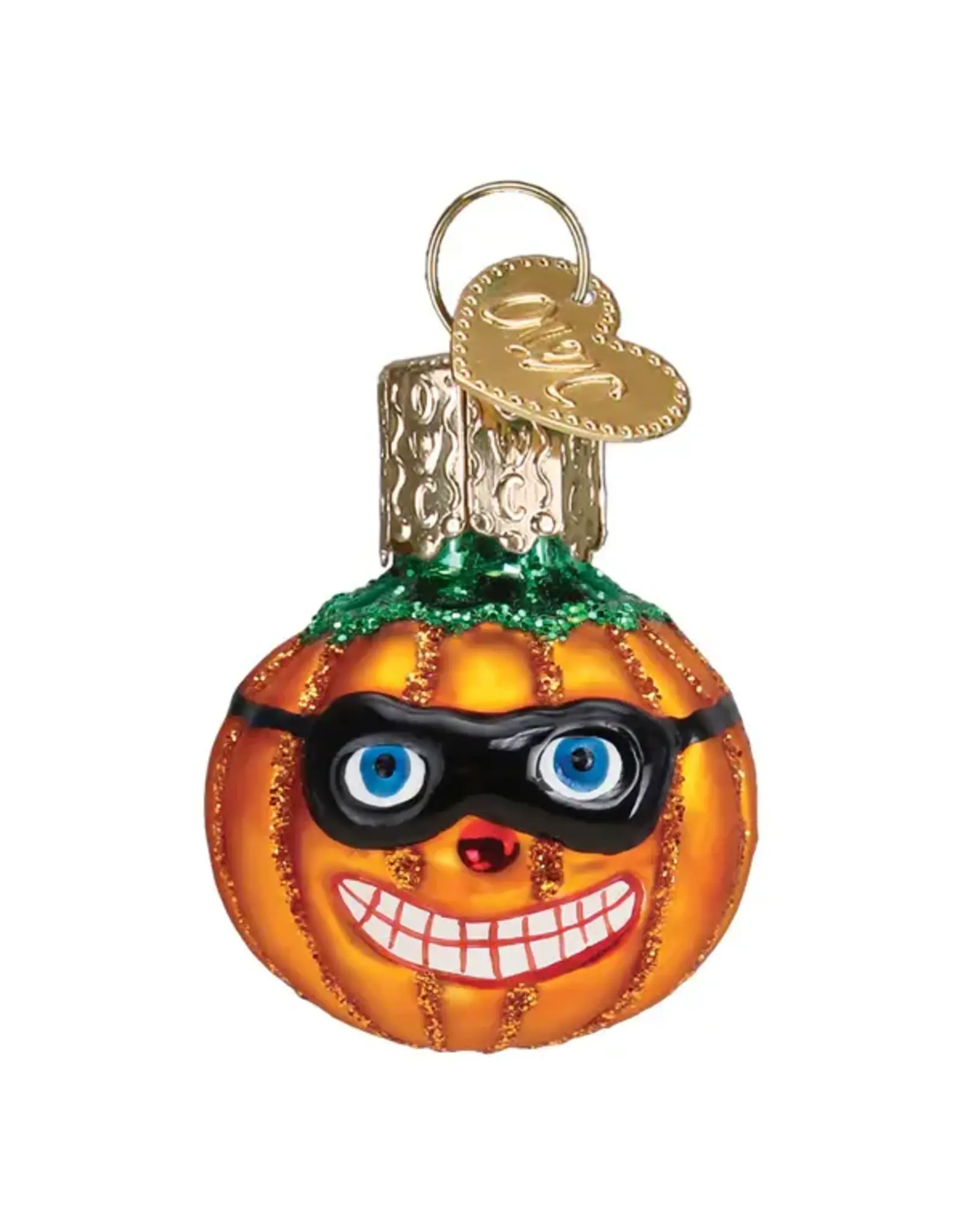 Old World Christmas Mini Masked Jack O'Lantern Gumdrop Ornament