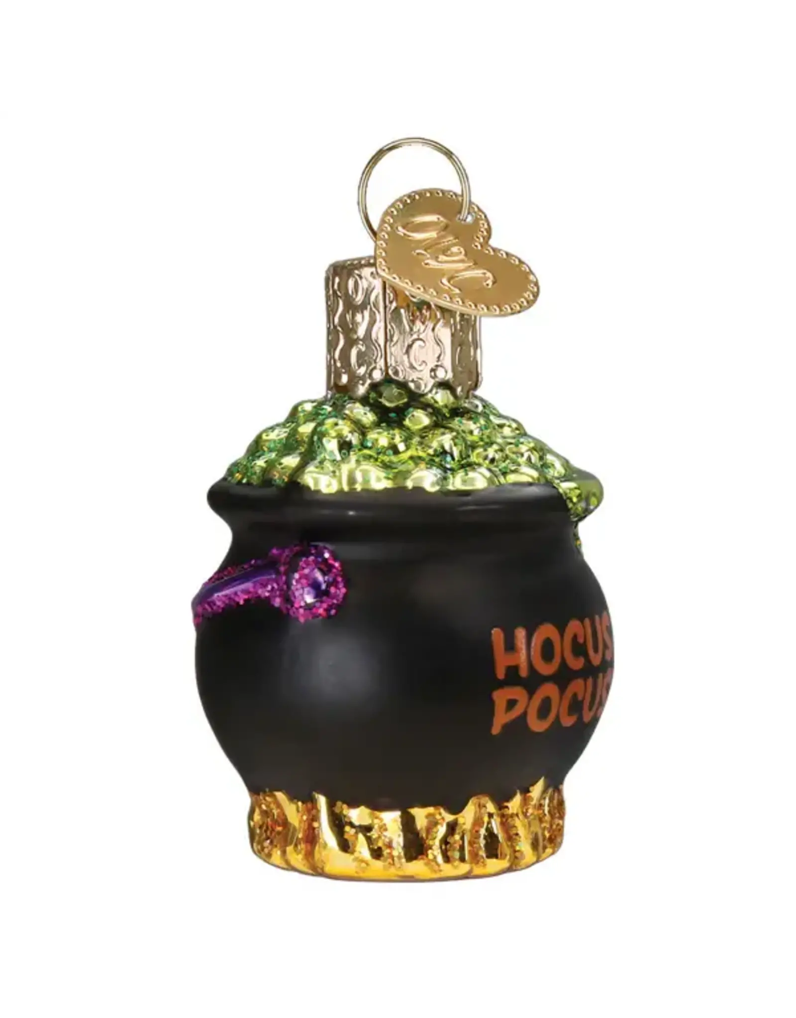 Old World Christmas Mini Halloween Cauldron Gumdrop Ornament