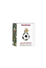 Old World Christmas Mini Soccer Ball Gumdrop Ornament