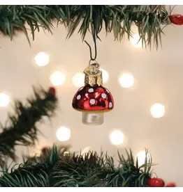 Old World Christmas Mini Lucky Mushroom Gumdrop Ornament