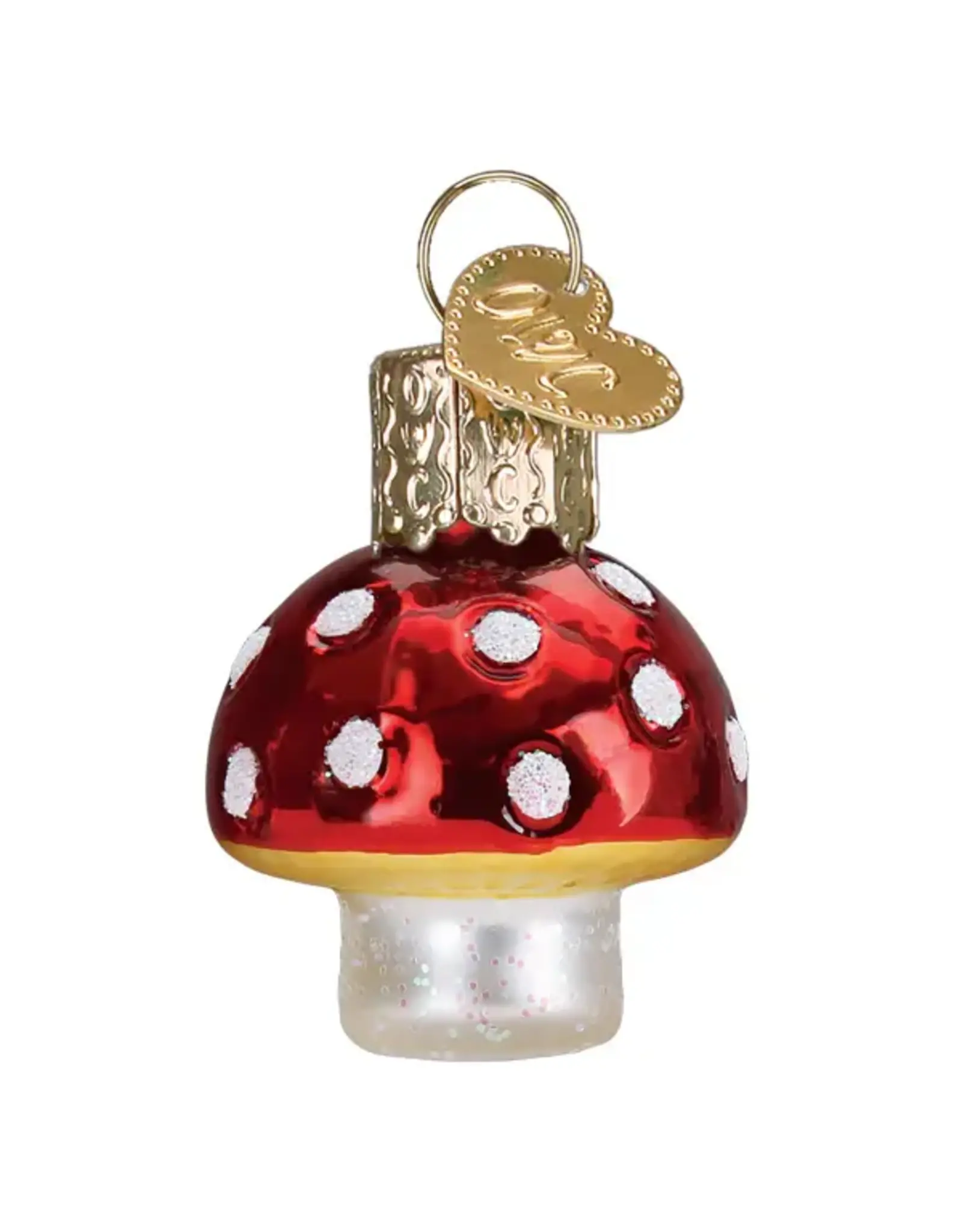 Old World Christmas Mini Lucky Mushroom Gumdrop Ornament