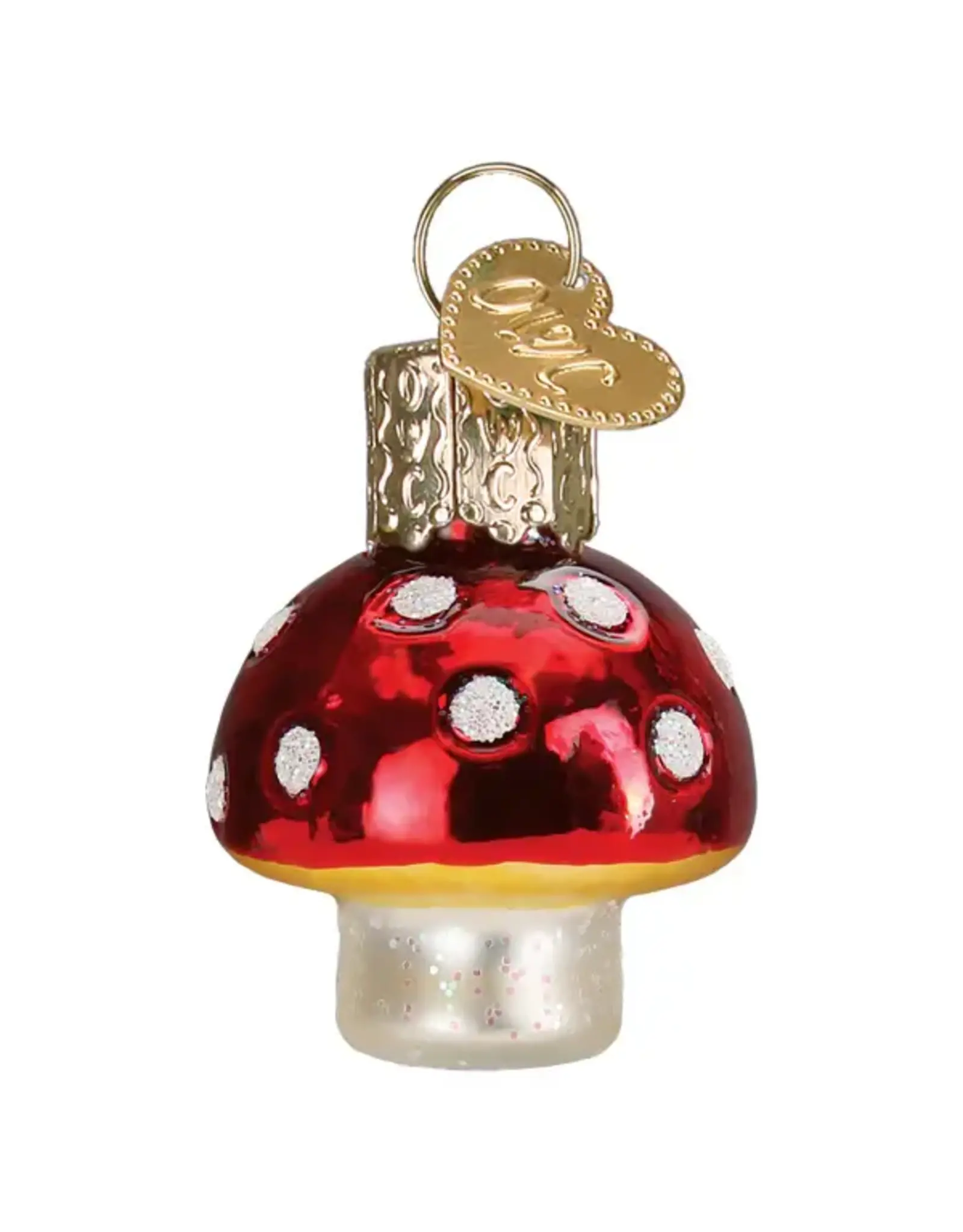 Old World Christmas Mini Lucky Mushroom Gumdrop Ornament