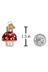 Old World Christmas Mini Lucky Mushroom Gumdrop Ornament