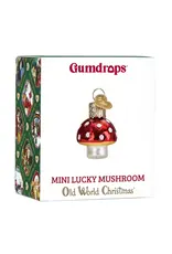 Old World Christmas Mini Lucky Mushroom Gumdrop Ornament