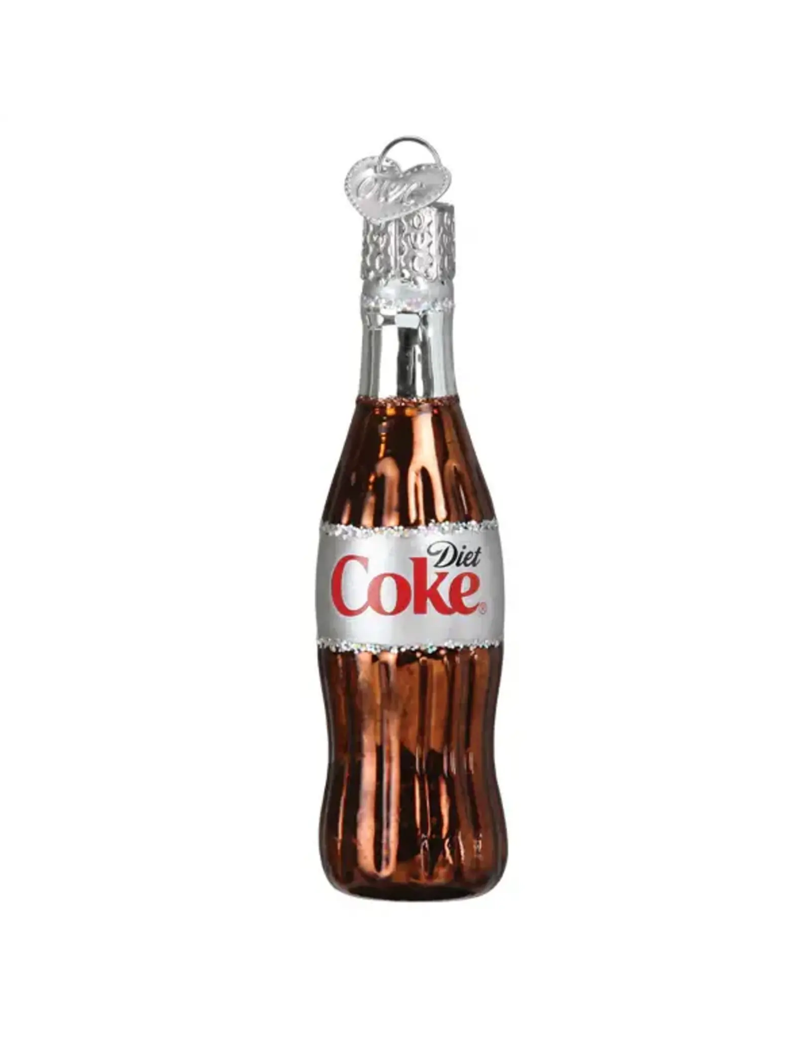 Old World Christmas Mini Diet Coke Bottle Gumdrop Ornament