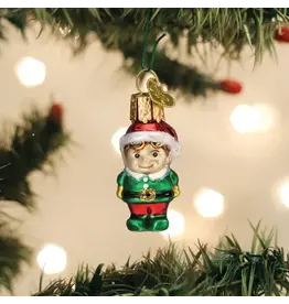 Old World Christmas Mini Elf Gumdrop Ornament