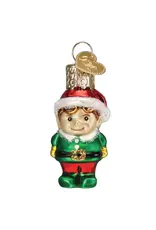 Old World Christmas Mini Elf Gumdrop Ornament