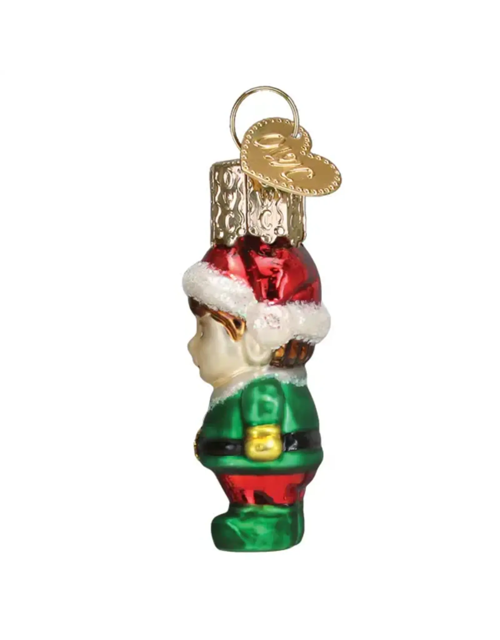 Old World Christmas Mini Elf Gumdrop Ornament