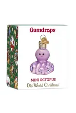 Old World Christmas Mini Octopus Gumdrop Ornament